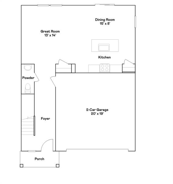 View of floor plan / room layout